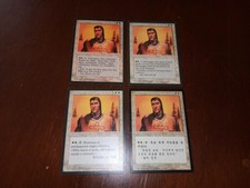 MTG Magic FBB Northern Paladin x4 (Korean Spanish Italian German) Revised / Beta