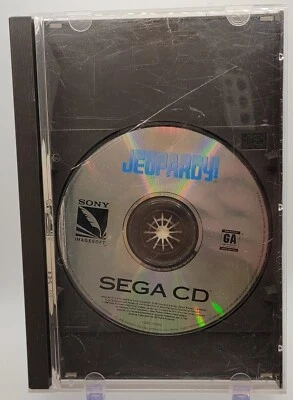 Jeopardy (Sega CD, 1994) CIB No Manual  - Image 1 of 4