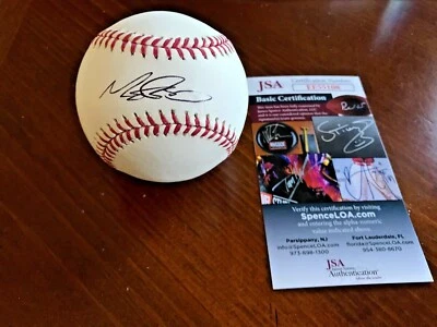 MLB Matt Barnes Firmado Rawlings Béisbol Oficial - Medias Rojas de Boston - JSA - CERTIFICADO DE AUTENTICIDAD Foto 1 de 2