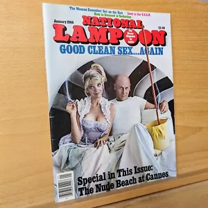 National Lampoon January 1986 NO LABEL - Foto 1 di 8