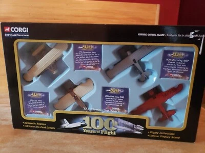 Corgi 100 Years Of Flight Showcase Collection The Pioneering Years Set NIB - Image 1 of 4