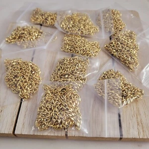 Wholesale 10 pieces Gold Plated Chain Necklace- 21 inch Long Adjustable - Picture 1 of 5