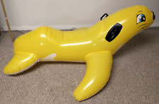 Intex The Wet Set Lil Seal/Sea Lion Inflatable Pool Float Toy 2003 Tested No Box