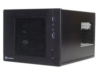 Silverstone SG05BB-LITE (black) USB3.0 MINI-ITX SFF Case - Image 1 of 3