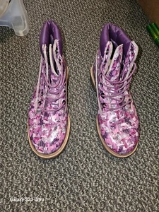 Timberland  Pink Leather Funky Pink Size  5.5, 20968m 4254 - Picture 1 of 7