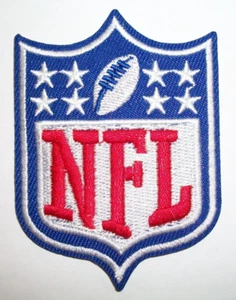 National Football League NFL bestickter PATCH ~ 2 5/8 x 2 1/8 ~ Bügeln Nähen ~ Versand KOSTENLOS - Bild 1 von 1