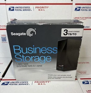 NEW - Seagate Expansion 3TB/TO Hard Drive STBM3000100 1-BAY NAS - NEXT DAY SHIP - Afbeelding 1 van 9