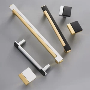 Metal Cabinet Knob Door Furniture Drawer Cupboard Pull Handles Hardware 96-192mm - Picture 1 of 20