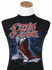 Rzadki 1981Ozzy Osbourne Diary Of A Madman Vintage Bez rękawów T-shirt Męski M