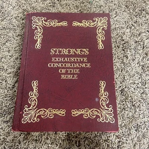 Vtg Strong’s Exhaustive Concordance of the Bible James Strong Riverside HC Book - Imagen 1 de 17