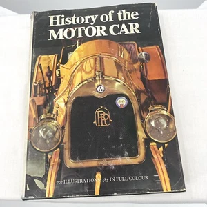 History of the Motor Car Vintage 1970s Illustrated Book - Picture 1 of 7
