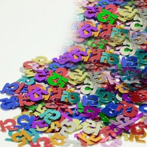 Confetti Number 15 Party Mix - 2 Pchs or 1/2 lbs - FREE SHIP (7158) - Picture 1 of 14