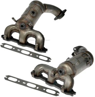 Chrysler Pacifica 2008 convertidor catalítico colector delantero 4,0 L 2 piezas Foto 1 de 2