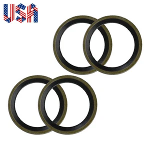 4Pcs Oil Cooler Seal Gasket Set for Mitsubishi 3000GT Montero Mighty Max Eclipse - Picture 1 of 7