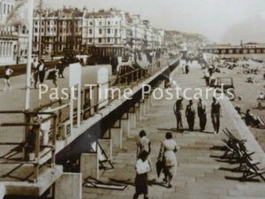 c1957 RPPC - Esplanade and Shelter, ST. Leonards on Sea - Picture 1 of 1