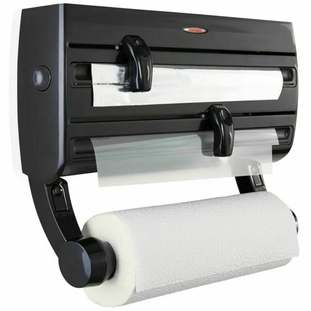 Leifheit Parat F2 Wandrollenhalter - Schwarz (25777)