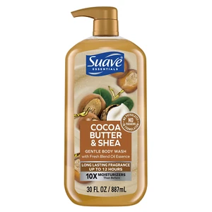 Essentials Gentle Body Wash, Cocoa Butter & Shea, 30 Oz - Picture 1 of 12