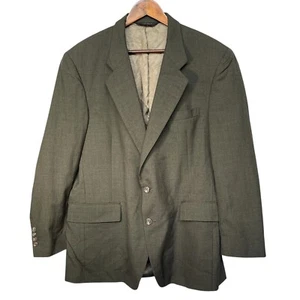 Jos. A.Bank Gordon Men Blazer Jacket Size 43R Brown Wool Long Sleeve USA Made - Picture 1 of 13