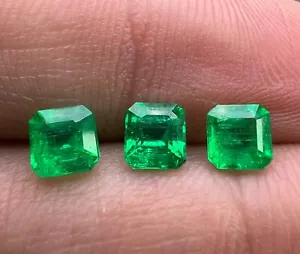 1.90 CT Top Quality Emerald Cut Gemstones From Panjshir Afghanistan - Picture 1 of 18
