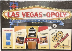 Las Vegas opoly Monopoly Board Game Casino Gambling New - Picture 1 of 3