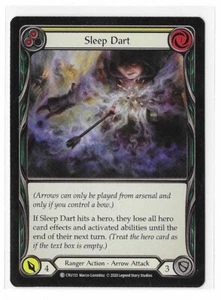 Flesh And Blood Crucible Of War 1st Ed Sleep Dart CRU132 Yellow NON Foil - Picture 1 of 2