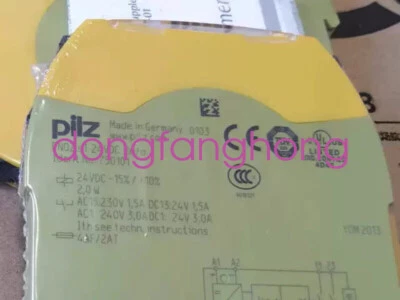 PILZ PNOZ s1  24VDC 2 n/o safety relay 750101 NEW FedEx or DHL or UPS - Image 1 of 2