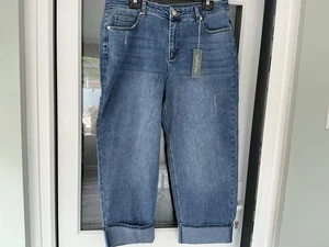 Ruth Langsford Turn Back Boyfriend Jeans size 20 Petite Indigo - Picture 1 of 4