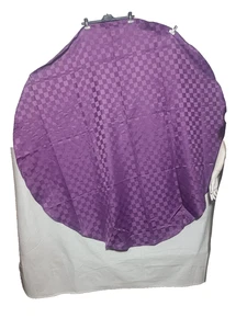 Tischdecke Garten Balkon Terrasse Tischdecke Rund 160cm Violett NEU - Bild 1 von 1