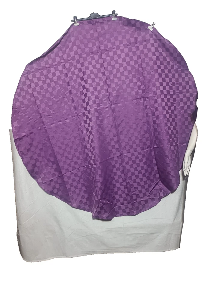 Tischdecke Garten Balkon Terrasse Tischdecke Rund 160cm Violett NEU - Bild 1 von 1