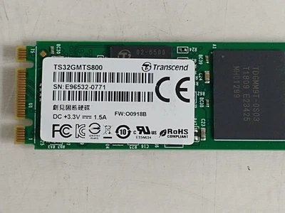 Transcend TS32GMTS800 32 GB M.2 80mm Solid State Drive - Image 1 of 4