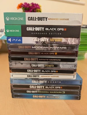 Call Of Duty Steelbook Bundle (Xbox 360/ Xbox One / PS4) - VG / NM Condition - Image 1 of 4