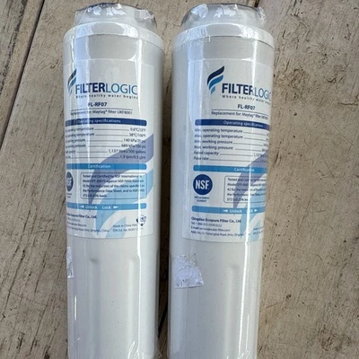 2 New Sealed Filter Logic FL-RF07 Water Filter Compatible w/ Maytag UKF8001 - Image 1 of 3