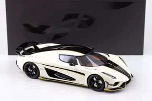 2023 Koenigsegg Regera Record White in 1:18 scale by GT Spirit - Picture 1 of 2