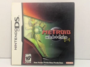 Metroid Prime Hunters First Hunt Demo Version (DS, 2004) CIB W/ Sleeve & Manual - Picture 1 of 9