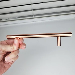 Bar Pull Rose Gold Stainless Steel 4 Inch Center to Center PD201SSF102 Lot Of 13 - Picture 1 of 5