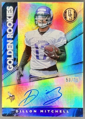 2019 Panini Gold Standard Golden Rookies 60/75 Dillon Mitchell #GRA-DM Auto RC - Image 1 of 2