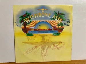 Vintage Vinyl LP double album Wishbone Ash Live Dates - SIGNED BY BAND MEMBERS - Picture 1 of 18