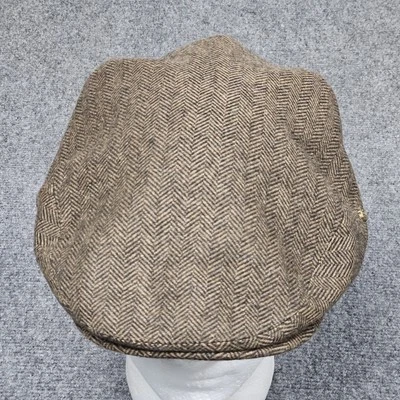 De Colección Voboom Gorra de Newsboy Talla 7 1/2 - 7 5/8 Beige Espiga Clásica Prendas para la Cabeza Sombrero Foto 1 de 4