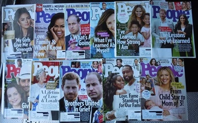 Lot of 11 People Magazines 2021 March 15-May 17 Aug 30 English Royals - Image 1 of 4