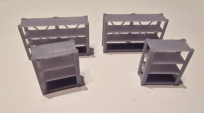 STOCK SCENICS N Gauge Tmd Workshop Shelves X4 3d Printed Unpainted
