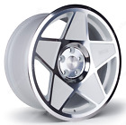 18" White 0.05 Alloy Wheels Fits Toyota Alphard Altezza Chaser Crown CH-R 5x114