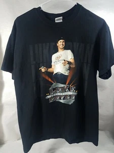 Luke Bryan That's My Kind Of Night Tour 2014 Black T-Shirt Men's Size Medium  - Picture 1 of 4