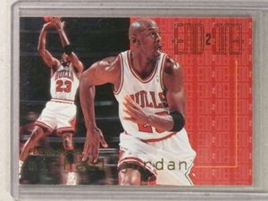 1995-96 Fleer End 2 End Michael Jordan #9 ID: 34133