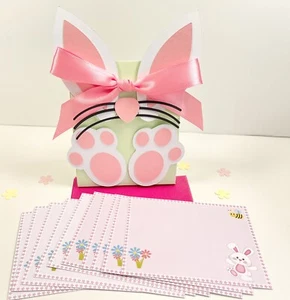 Easter Egg Hunt Kit, Easter Bunny Gift Bag & Easter Egg Hunt Clue Cards, - Picture 1 of 6