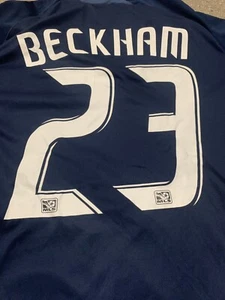 LA Galaxy David Beckham Jersey Men's Small Adidas 2008 MLS Herbalife Y2K - Picture 1 of 10