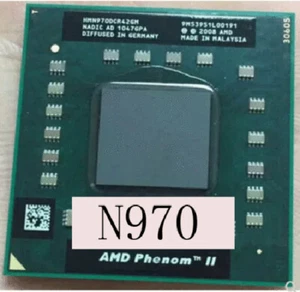 AMD Phenom II N970 2.2 GHz HMN970DCR42GM CPU Processor 1800MHz 4 Core Socket S1 - Picture 1 of 2