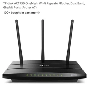 tp-link WiFi Router AC1750 Wireless Dual Band Gigabit (Archer C7), Router-AC1750 - Picture 1 of 3