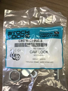 COMPX NATIONAL C8075 - C346A - Bloqueo de 3 levas, con llave igual - Imagen 1 de 2