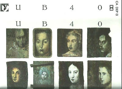 UB40 UB 40 CASSETTE ALBUM DEP International CA DEP13 Reggae-Pop SynthPop reissue - Image 1 of 4