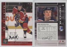 2001-02 ITG Be A Player Memorabilia Ruby Spring Expo /10 Ivan Novoseltsev #213